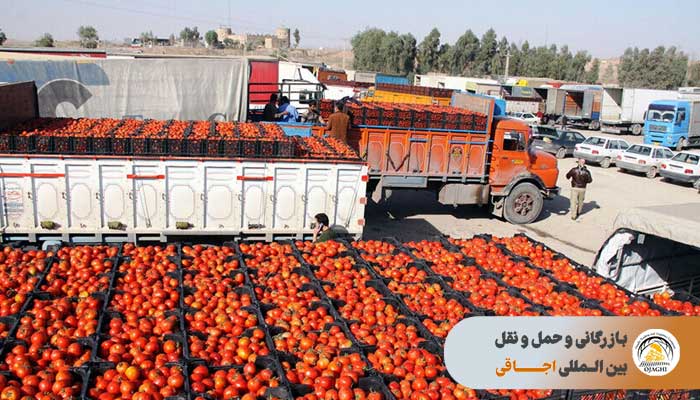 بهترین مسیر صادرات میوه از ایران